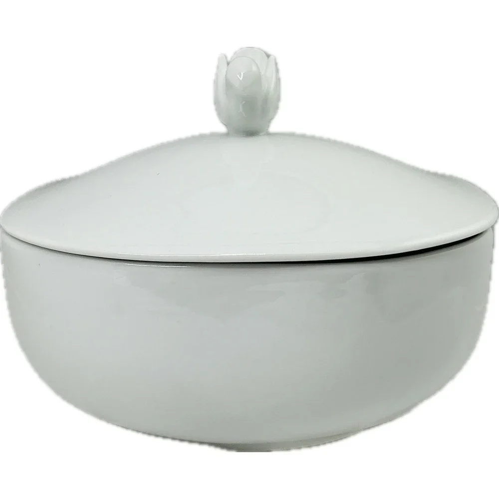 Pottery Barn Great White Dove Serving Bowl With Lid The Great White Collection